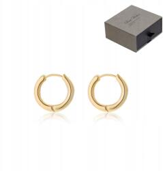  Valentin napi Fülbevaló Ezüst Próba 925 Arany karikagyűrű (HJY012)