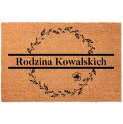 TabPrint Lábtörlő 40X60 Az Ön Monogramja Belső Tér Személyre Szabott Otthon Sláger (WYCIERACZKA TWOJE INICJAŁY KOKOSOWA 40X60)