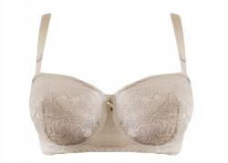 Intimidao Melltartó 90E rózsaszín bardotka merevítős csipke (X6100)