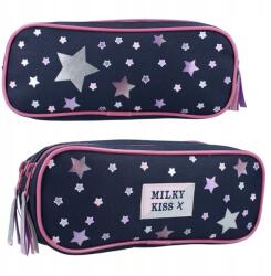 Vadobag Iskolai Tolltartó Gyerek Kétrekeszes Tubus Tasak Milky Kiss (037-01124)
