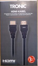  Hdmi kábel 4K Tronic 1, 8 m Gyors kábel Tv Monitor Konzol (483250_2404)