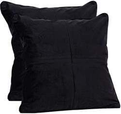 Hiko Set 2 FETE de perna cu fermoar Hiko COMFY catifea neagra (100006631)