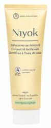 Niyok Pasta de dinti cu ulei de cocos, Lemongrass & Ginger, 75 ml, Niyok
