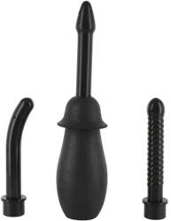  Unisex intim zuhany szett -cserélhető fejekkel (fekete)