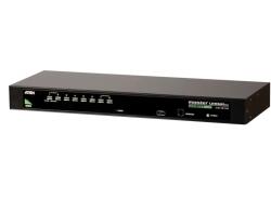 ATEN CS1308-AT-G switch-uri pentru tastatură, mouse și monitor (KVM) Raft pentru montat echipamente Negru (CS1308-AT-G)
