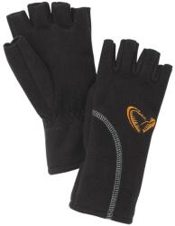Savage Gear Manusi Cu Degete Taiate Wind Pro Black