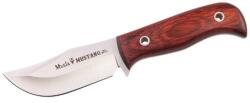 Muela Cutit Outdoor Muela MUSTANG-8R, maner lemn presat coral, lama 8 cm (MUSTANG-8R)