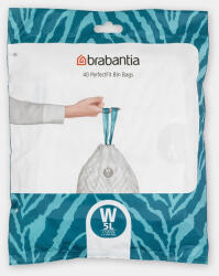 Brabantia 137846 szemeteszsák 45 L Fehér 40 db (13 78 46)