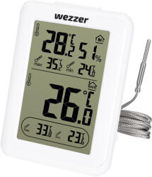 Levenhuk Weezer SN10 Elektronikus Beltéri Fehér hőmérő (81386)