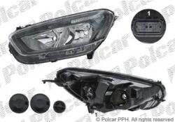 Ford Transit Courier-Tourneo 2014-2022 - Fényszóró H7/H15/LED bal fekete ház. 18- AYFAR