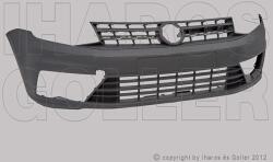 VW Caddy 2015-2020 - Első lökhárító fekete - alkatresz - 31 725 Ft