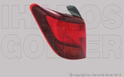 Toyota Yaris 2014-2017 - Hátsó lámpa üres bal DEPO