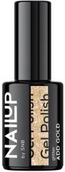 SNB Professional NailUP Гел лак за нокти, Добави злато, 6 ml