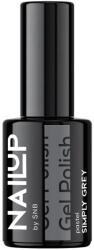SNB Professional NailUP Гел лак за нокти, Просто сиво, 6 ml