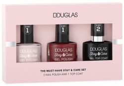Douglas КОМПЛЕКТ DOUGLAS The Must Have Stay&Care Led Nail Set Лак за нокти дамски
