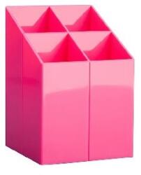 ICO Design szögletes rózsaszín írószertartó (9570009003) - bestbyte