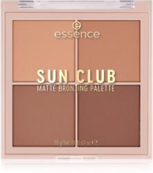 essence Sun Club бронзираща палитра с матиращ ефект Better Than Vacation Tan 18 гр