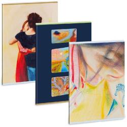 Ars Una Roseberry mix 5234 A4 extra kapcsos sima füzet (53802347)