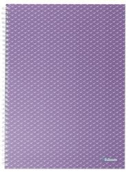 Esselte ColourBreeze A4 vonalas levendula spirálfüzet (628484)