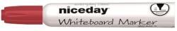 Niceday kerek hegyű piros táblamarker (1144395)