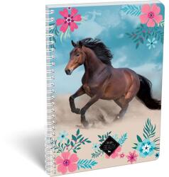 Lizzy Card Wild Beauty A4 vonalas spirálfüzet (16443)