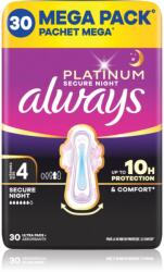 Always Platinum Secure Night Size 4 egészségügyi betétek éjszakára 30 db