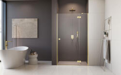 Radaway Essenza Gold ? DWJ ? arany zuhanyajtó 110 átlátszó jobbos