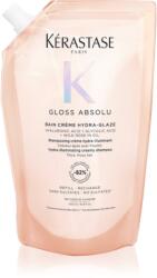 Kérastase Gloss Absolu Créme Bain Hydra-Glaze samponfürdő a fénylő és selymes hajért Refill 500 ml