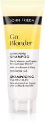 John Frieda Go Blonder Lightening Shampoo világosító sampon szőke hajra 75 ml