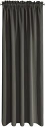Eurofirany Dekoratív függöny ráncolószalaggal, PARISA, 140x270 cm, grafit