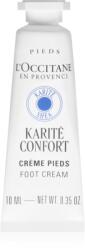 L'Occitane Shea Butter Comfort Foot Cream intenzív lábkrém 10 ml