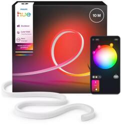 Philips Hue NEON bandă LED RGBW dimabilă pentru exterior, 10 m, 30 W, 230 V, 2200-6500 K, IP67 (P7216)