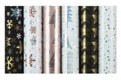 ROTOLUX NORDIC LIGHTS 0, 7x1, 5m metalizált és holografikus csomagolópapír (ROT/NOLIG) (ROT/NOLIG)