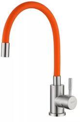Zegor flexibilis mosogató csaptelep, narancssárga (SAP4-F0900G) (SAP4-F0900G)