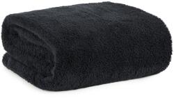 Eurofirany Lori puha bolyhos karosszék takaró Fekete 70x160 cm (452271)