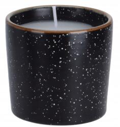 Koopman Dekoratív kőedény paraffin gyertya 6 x 7 cm