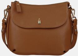  MELISSA - Világosbarna bőr válltáska