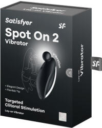 Satisfyer Spot On 2 fekete csiklóizgató