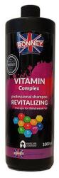 RONNEY Sampon pentru par fin si deteriorat Vitamin Complex 1000ml (5060589154650)