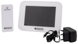 Nature Digi 2 Digitális meteorológiai állomás, hőmérő 13, 8x8, 4x2, 7cm