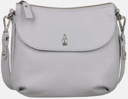  MELISSA - Szürke bőr válltáska