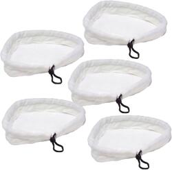 Litago 5 db mikroszálas felmosótartozék készlet, Litago, 27x23cm, kompatibilis gőzfelmosóval (48395759)