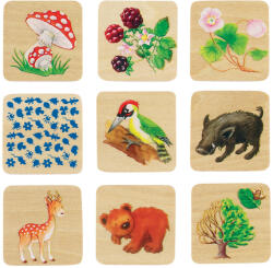 Goki Fa Memória Játék - Erdő