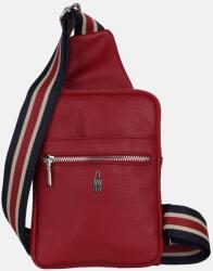  IVA - Piros bőr tasak