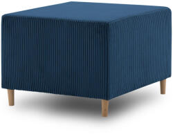 GreenSite Fireze puff, kordbársony, kék - pepita