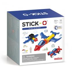 Stick-O City mágneses építő készlet - 16 darabos