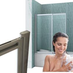  Spencer Kád Paraván Kétszárnyú 85x150 Kihúzható Króm