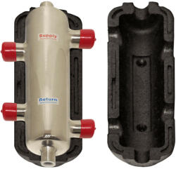  DELTA 4 csonkos inox hidraulikus váltó szigeteléssel 4.8 m3/h, 1"