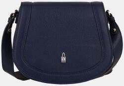  MIRA - Sötétkék bőr válltáska