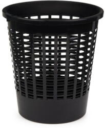 IgienaPHS Cos gunoi plastic perforat negru- 10 litri (AL072-N) - 24mag Cos de gunoi
